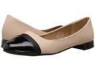 Larry Levine Anneta (beige/black) Women's Shoes
