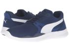 Puma Duplex Evo Knit (mazarine Blue/puma White) Men's Running Shoes