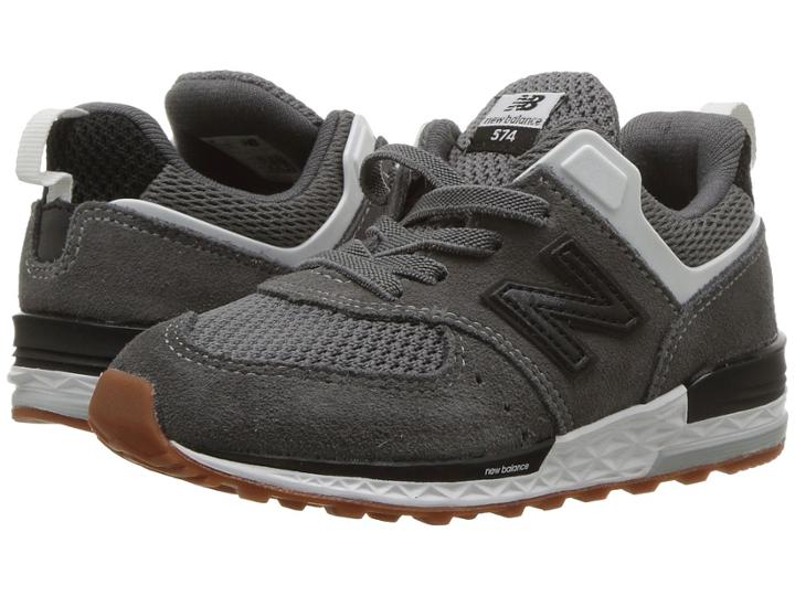 New Balance Kids Ih574v2 (infant/toddler) (castlerock/black) Boys Shoes