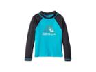 Quiksilver Kids Bubble Dream Long Sleeve Rashguard (toddler/little Kids) (typhoon) Boy's Swimwear