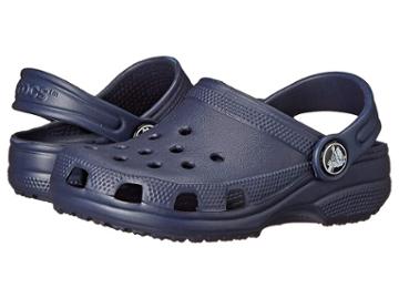 Crocs Kids Classic (infant/toddler/youth) (navy) Kids Shoes