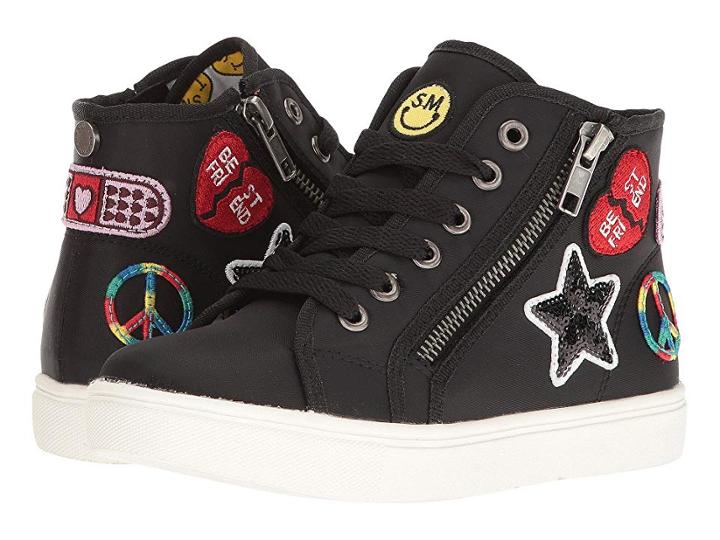 Steve Madden Kids Jcode (little Kid/big Kid) (black) Girl's Shoes
