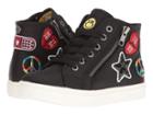 Steve Madden Kids Jcode (little Kid/big Kid) (black) Girl's Shoes