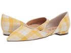 Unisa Luriza 2 (yellow Plaid) Women's Shoes