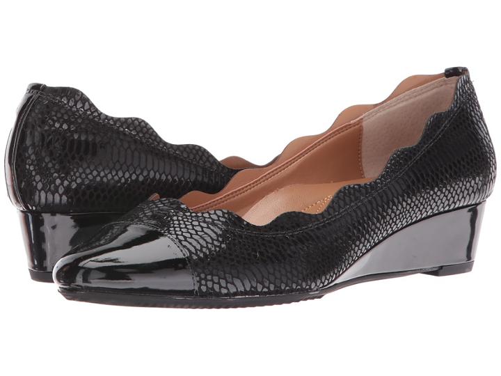 J. Renee Fedosia (black/black) Women's Shoes