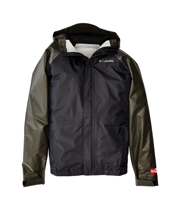 Columbia Kids Outdry Hybrid Jacket (little Kids/big Kids) (black) Boy's Coat
