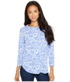 Fresh Produce Wander Catalina Top (periwinkle) Women's Clothing