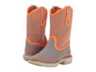 Laredo Kids Comet (toddler/little Kid/big Kid) (grey/orange) Cowboy Boots