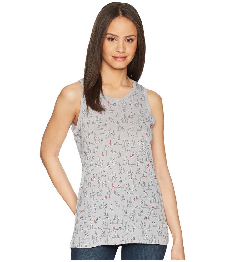 Columbia Summiteer Tank Top (columbia Grey Heather) Women's Sleeveless