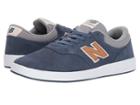New Balance Numeric Am424 (light Navy/tan Suede) Men's Skate Shoes
