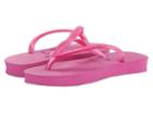 Havaianas Kids Slim Flip Flops (toddler/little Kid/big Kid) (light Pink) Girls Shoes