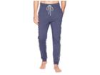 Kenneth Cole Reaction Jogger Pants With Side Tape (navy Heather) Men's Casual Pants