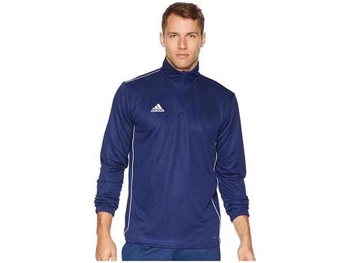 Adidas Core 18 Training Top (dark Blue/white) Men's Clothing