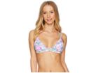 Rip Curl Mai Tai Fixed Tri Bikini Top (white) Women's Swimwear