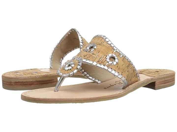 Jack Rogers Sonoma Valley (silver/silver) Women's Shoes
