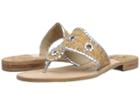 Jack Rogers Sonoma Valley (silver/silver) Women's Shoes