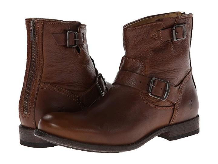 Frye Tyler Engineer (cognac/soft Vintage Leather) Cowboy Boots