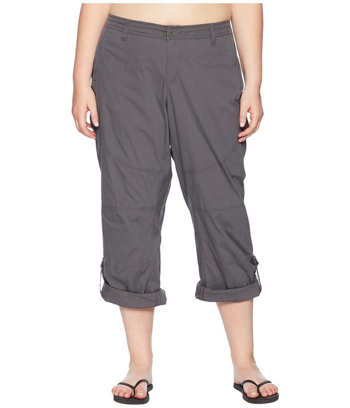 Kuhl Plus Size Spire Roll-up Pants (shadow) Women's Casual Pants