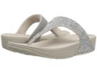 Fitflop Electratm Micro Toe Post (silver) Women's Sandals