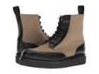 Paul Andrew Aiden Canvas Leather Boot (mortar/black) Men's Boots