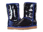Ugg Classic Short Sequin (navy) Women's Pull-on Boots