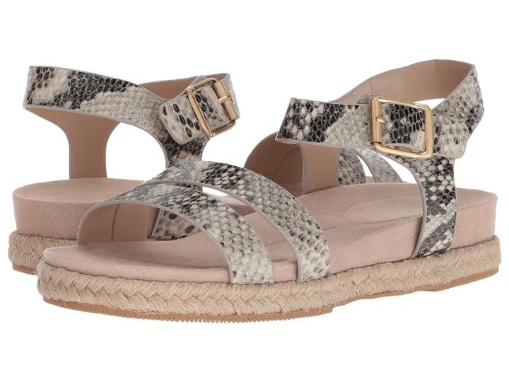 Easy Spirit Ixia (white/black New Natural Print) Women's Shoes
