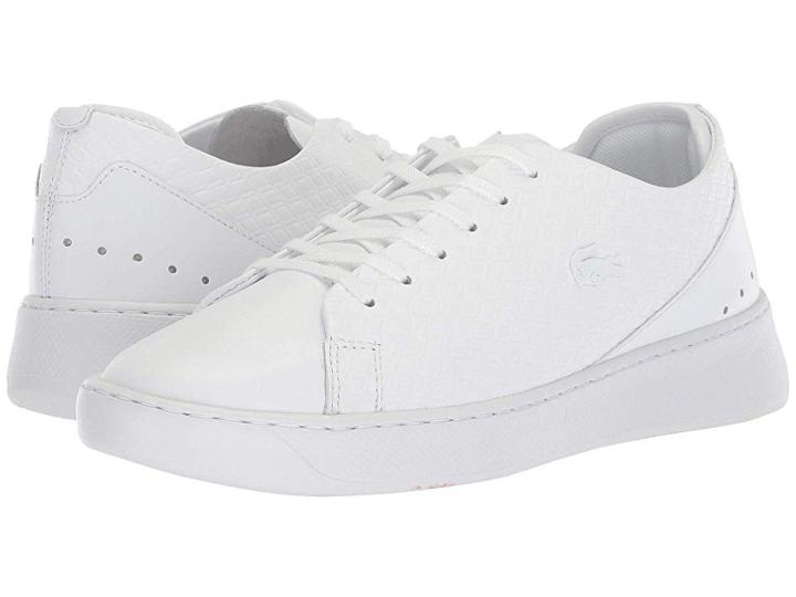 Lacoste Eyyla 418 1 (white/white) Women's Shoes