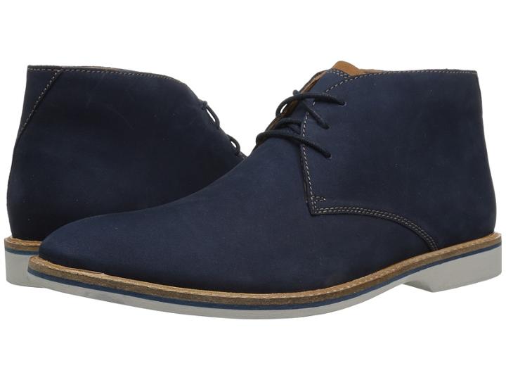 Clarks Atticus Limit (navy Nubuck) Men's Shoes