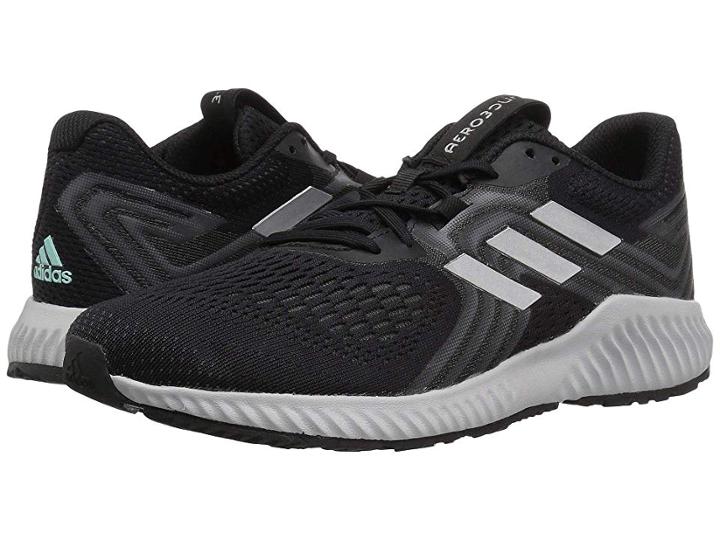 Adidas Running Aerobounce (black/silver Metallic/grey Five) Women's Running Shoes