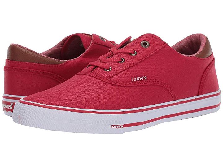 Levi's(r) Shoes Ethan Ct Cvs Ii (red) Men's Shoes