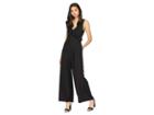 Kensie Smooth Stretch Crepe Jumpsuit Ks8k8261 (black) Women's Jumpsuit & Rompers One Piece