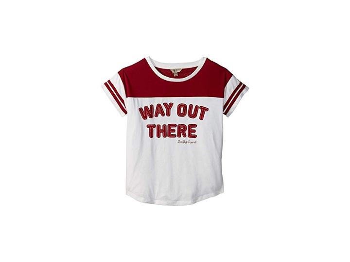 Lucky Brand Kids Cesaria Tee (big Kids) (whisper White) Girl's T Shirt