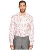 Vivienne Westwood Squiggle Shirt (white/red) Men's Clothing