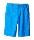 Under Armour Kids Match Play Printed Shorts (little Kids/big Kids) (mako Blue/magma Orange/mako Blue) Boy's Shorts