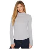 Mountain Hardwear Daisy Chain Long Sleeve T-neck Shirt (cotton) Women's Long Sleeve Pullover