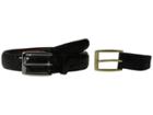 Torino Leather Co. 30mm Alligator Calfskin (black) Men's Belts