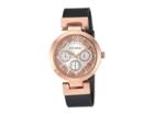 Steve Madden Multifunction Dial Ladies Alloy Band Watch Smw181 (rose Gold/gunmetal) Watches