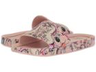 Mini Melissa Mel Beach Slide 3db (little Kid/big Kid) (pink/beige) Girl's Shoes