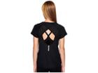 Under Armour Fly By Short Sleeve Tee (black/black) Women's T Shirt