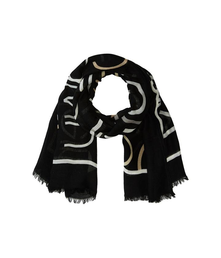 Calvin Klein Multicolor Logo Scarf (gray) Scarves