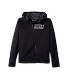 Under Armour Kids Armour Fleece Full Zip Hoodie (big Kids) (black/black/white) Girl's Sweatshirt
