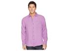 Tommy Bahama Seaspray Breezer Linen Shirt (sparkling Grape) Men's Clothing