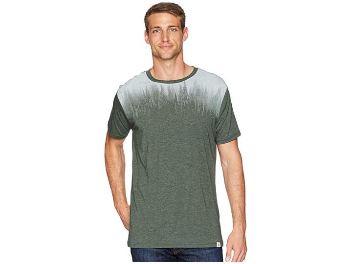 Tentree Foggy Juniper Tee (deep Forest) Men's T Shirt