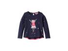 Joules Kids Ava Applique T-shirt (toddler/little Kids) (navy Ballet Cat) Girl's Clothing