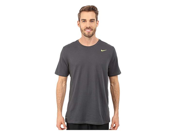 Nike Dri-fittm Version 2.0 T-shirt (anthracite/anthracite/volt) Men's T Shirt
