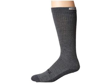 Injinji Hiker Crew (charcoal) Men's Crew Cut Socks Shoes