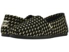 Toms Alpargata (black/gold Geo Woven (vegan)) Women's Shoes