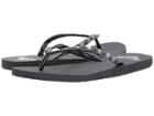 Roxy Bermuda Molded (dark Grey) Women's Sandals