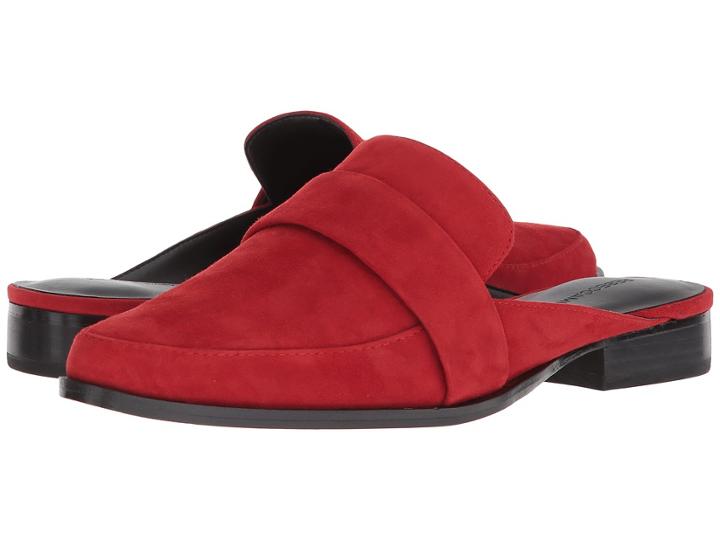 Rebecca Minkoff Mika (cherry Kid Suede) Women's Dress Flat Shoes