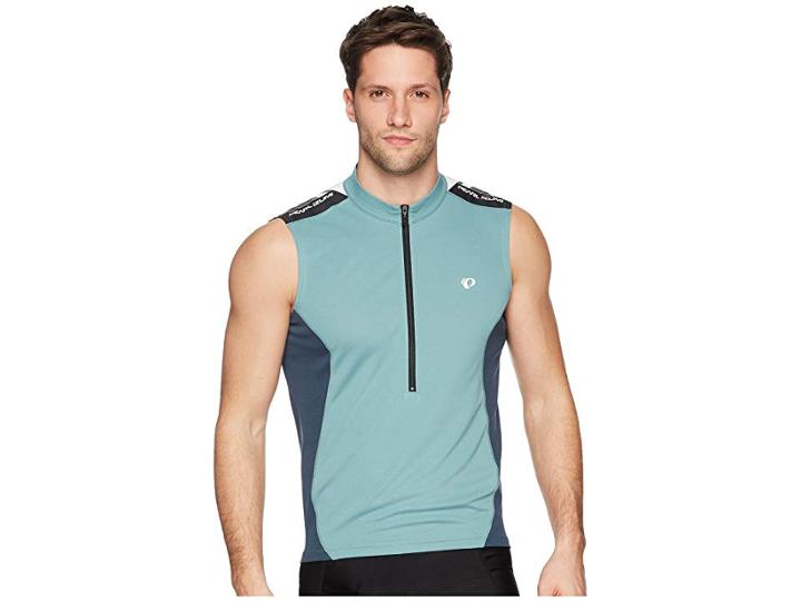 Pearl Izumi Select Quest Sleeveless Jersey (arctic/midnight Navy) Men's Clothing